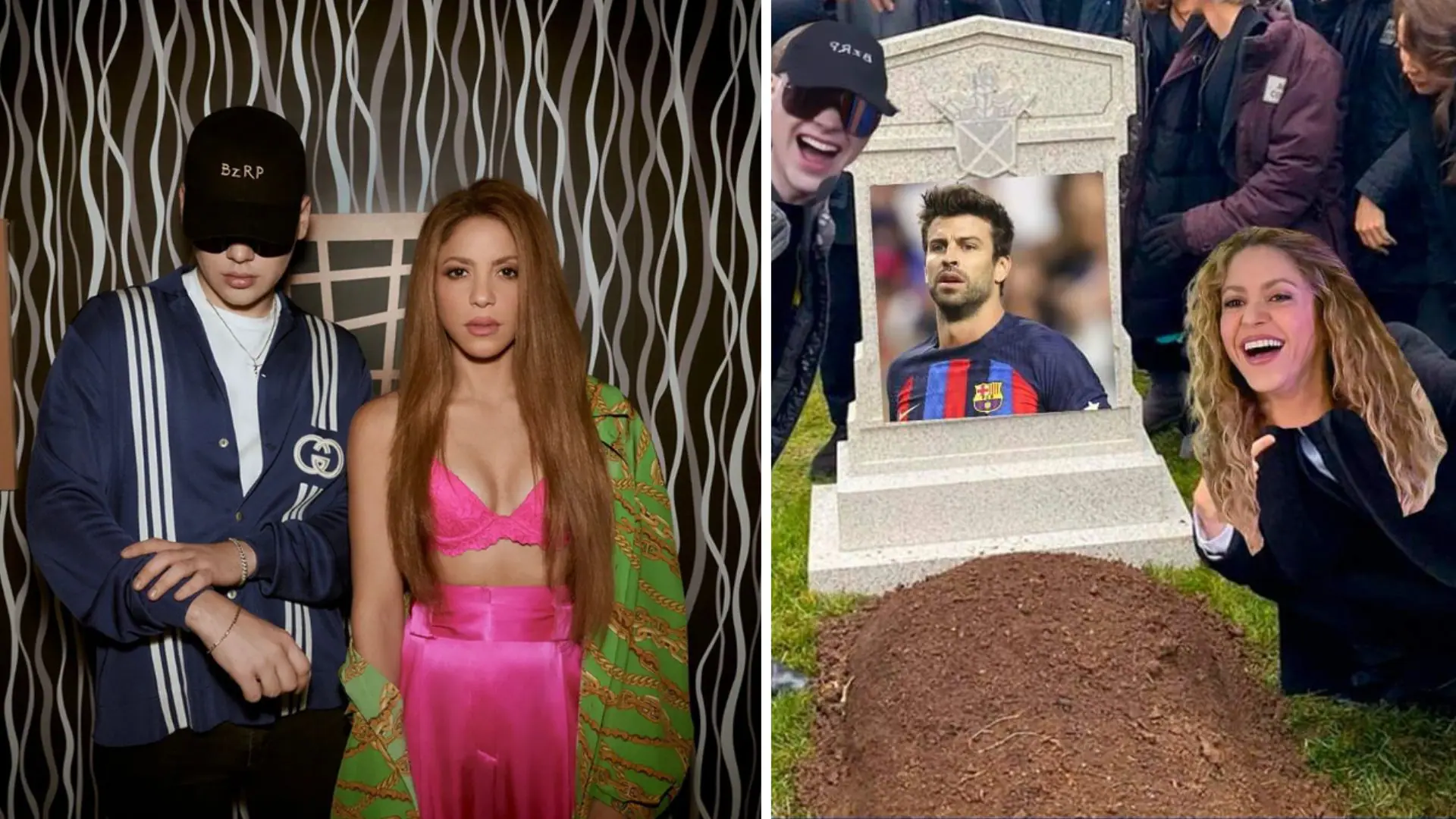 Memes de Shakira y Bizarrap.