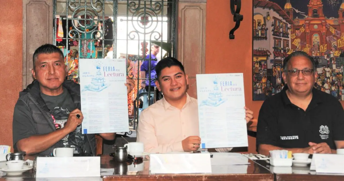 La feria de la lectura se desarrollará en la plaza de armas